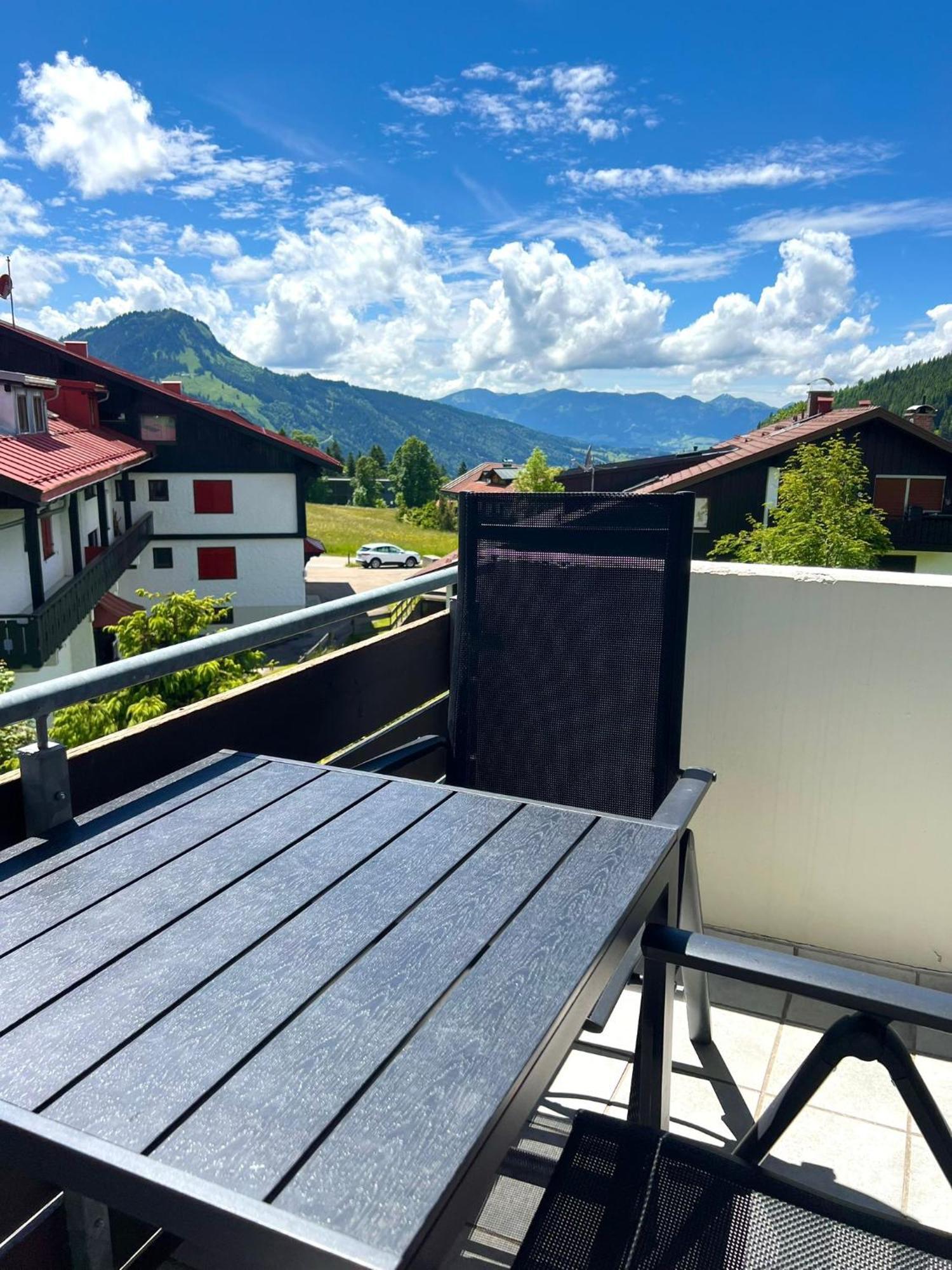 Appartement Bergnest Iseler Mit Panoramablick à Oberjoch Extérieur photo