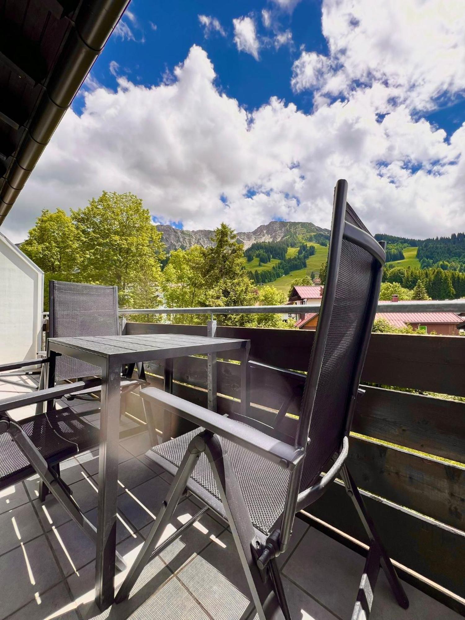 Appartement Bergnest Iseler Mit Panoramablick à Oberjoch Extérieur photo